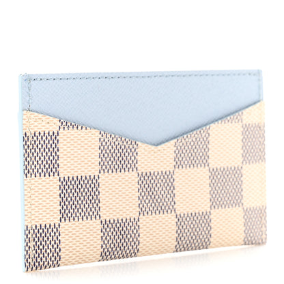 Louis Vuitton Damier Azur Daily Card Holder Olympe Blue 2 of 6