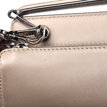 Fendi Vitello Baltico Dolce DotCom Satchel Tortora Papavero 24 of 26