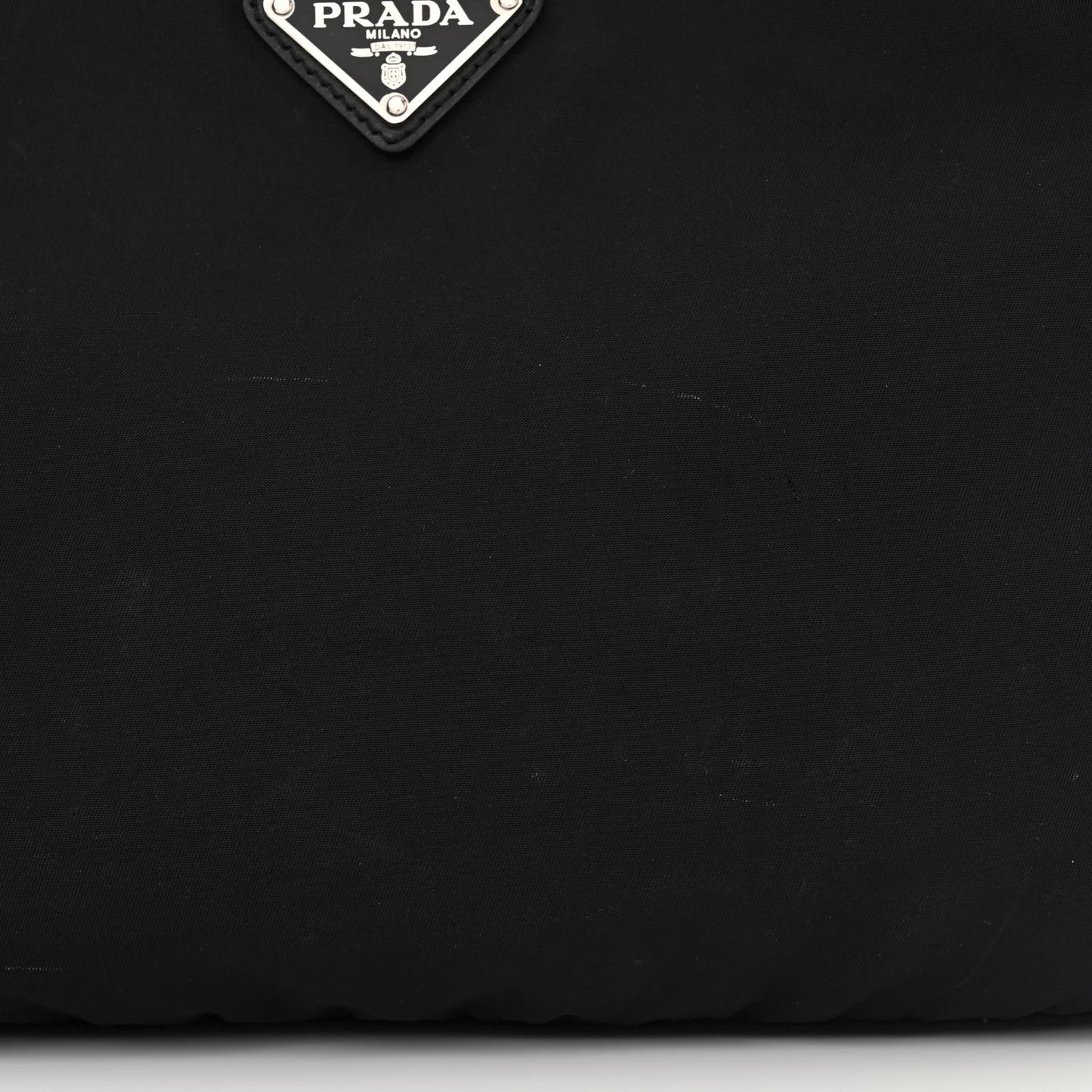 Tessuto Nylon Messenger Bag Black