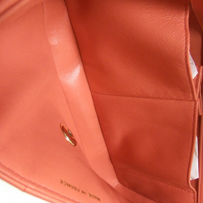 Chanel Lambskin East West Chocolate Bar Classic Flap Red 8 of 12