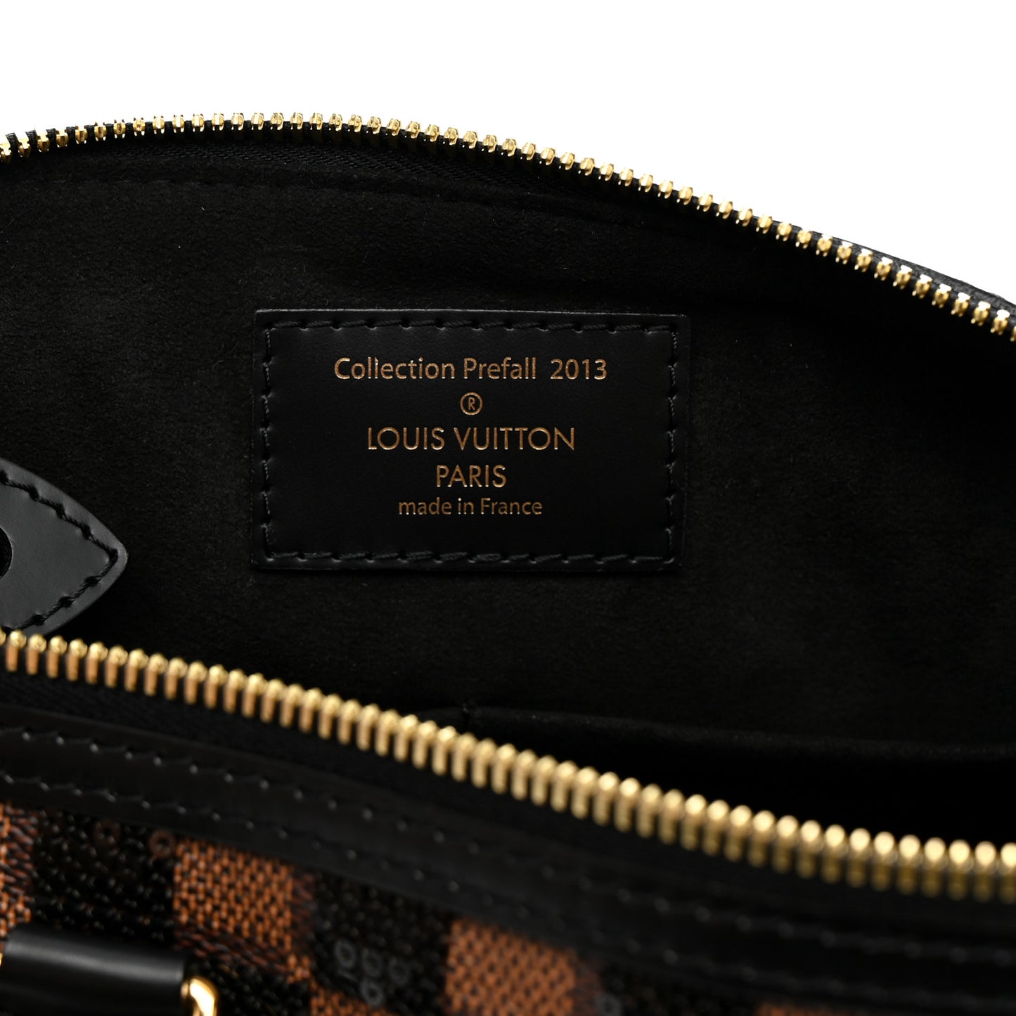 Damier Paillettes Speedy 30 Black