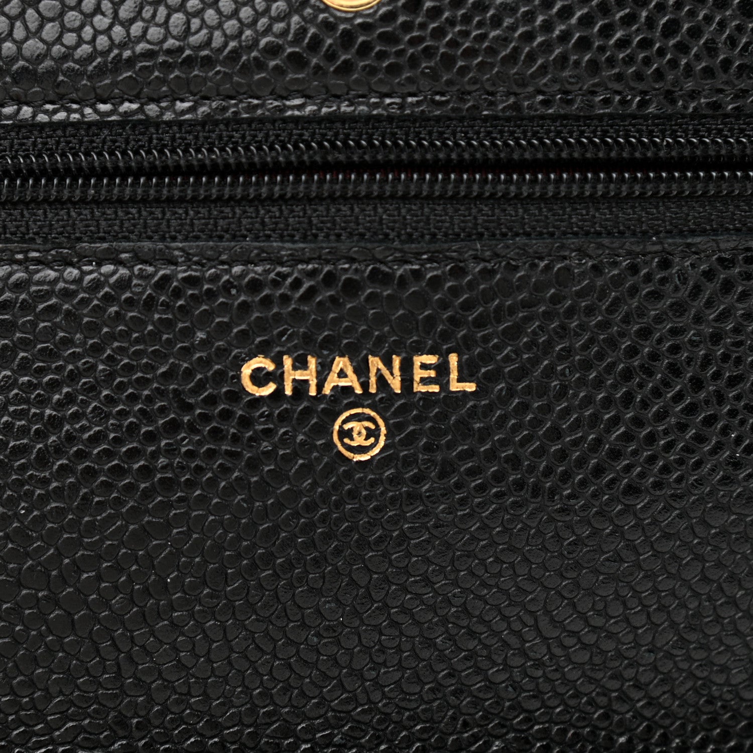 Chanel Caviar Quilted Wallet On Chain WOC Black 6 of 15