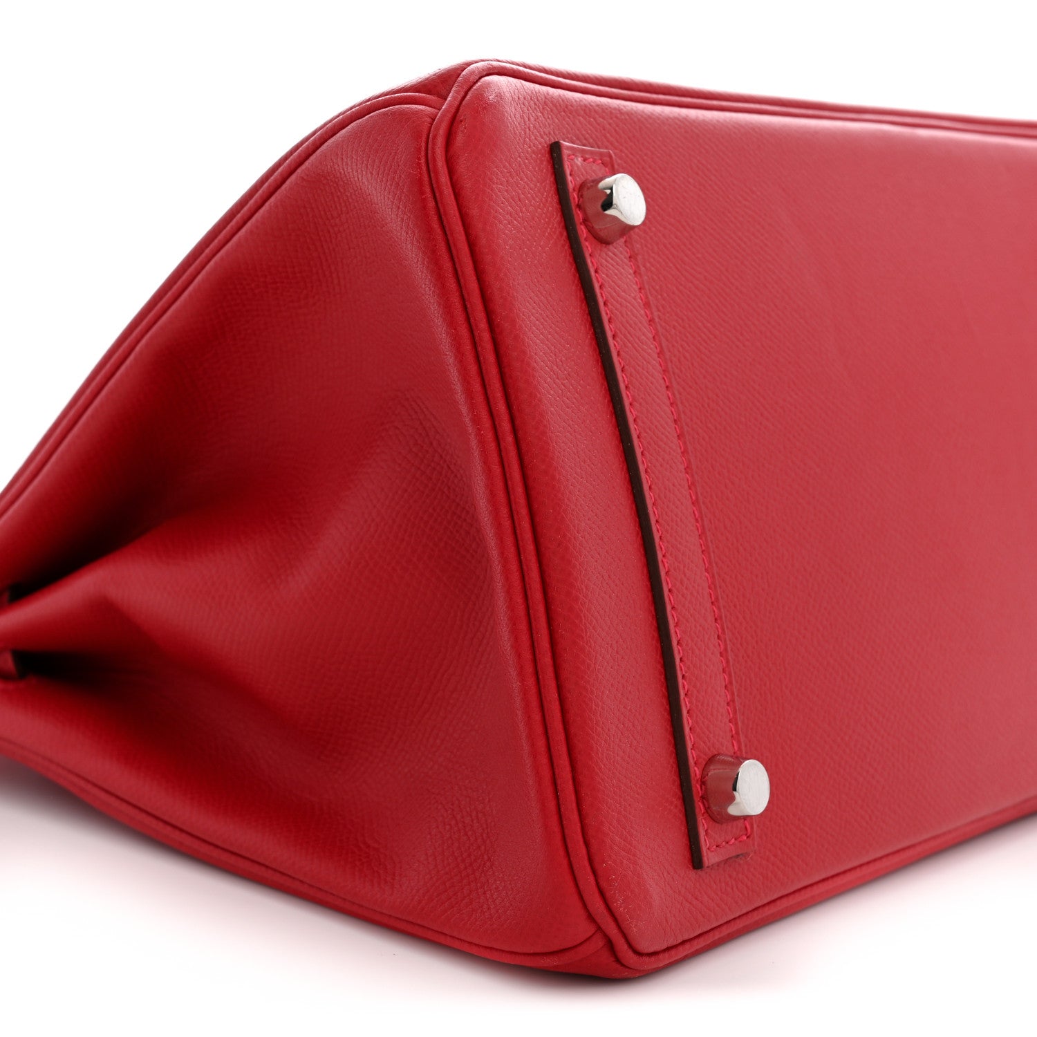 Hermes Epsom BIRKIN 30 Rouge Casaque 8 of 10