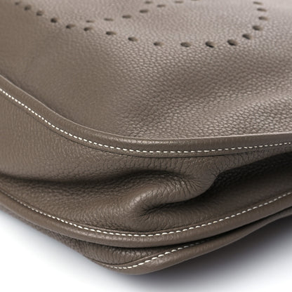 Hermes Taurillon Clemence Evelyne III TGM Etoupe 10 of 10