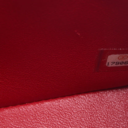 Chanel Lambskin Quilted Mini Square Flap Red 7 of 10