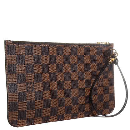 Louis Vuitton Damier Ebene Neverfull MM GM Pochette 3 of 7