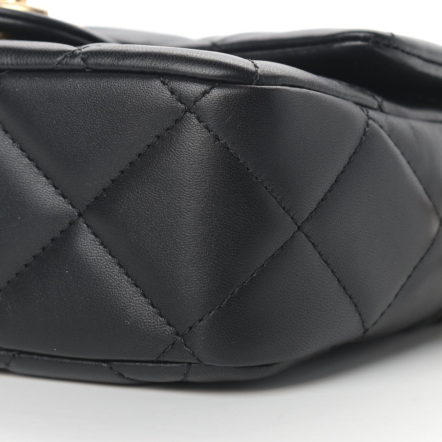 Lambskin Quilted Mini My Perfect Flap Black