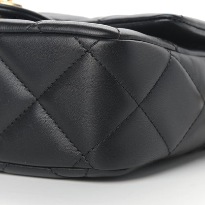 Chanel Lambskin Quilted Mini My Perfect Flap Black 9 of 10