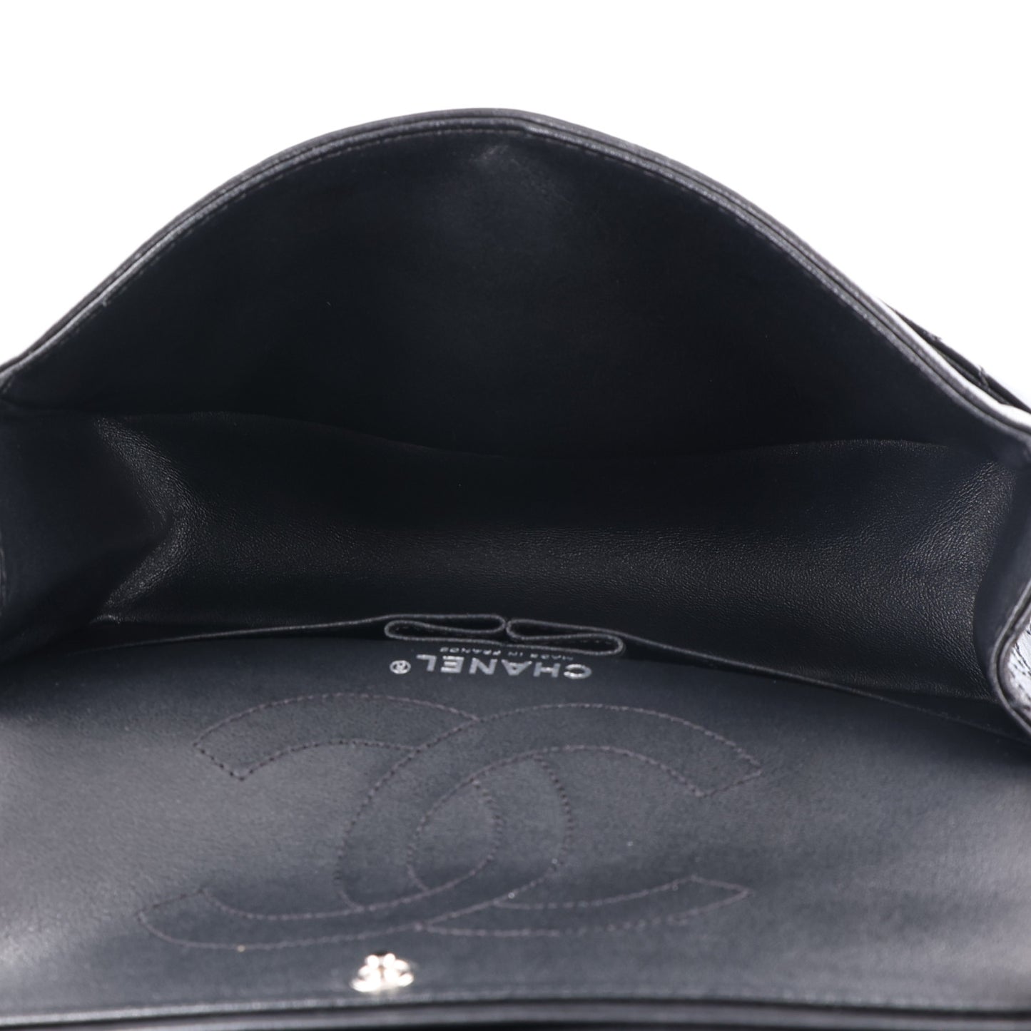 Aged Calfskin Quilted 2.55 Reissue 225 Flap So Black