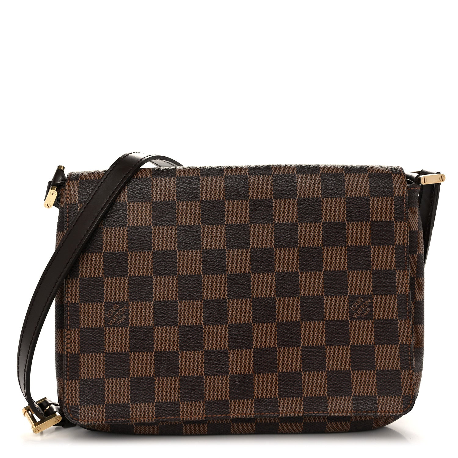 Louis Vuitton Damier Ebene Musette Tango Long Strap 1 of 10