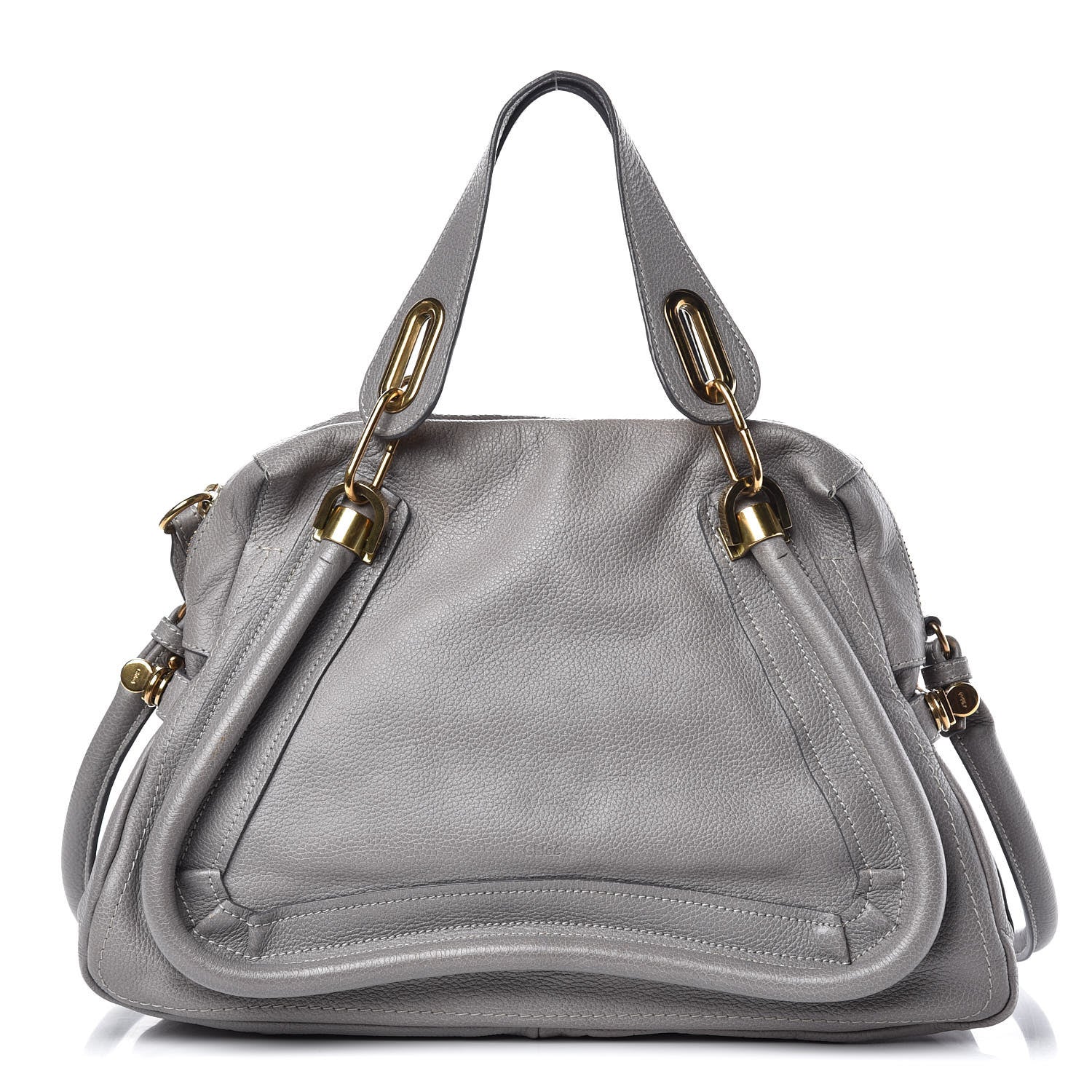 Chloe Calfskin Medium Paraty Cashmere Grey 1 of 14
