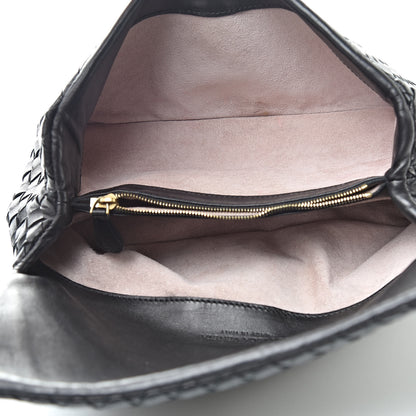 Bottega Veneta Nappa Intrecciato Cosmetic Case Black 5 of 7