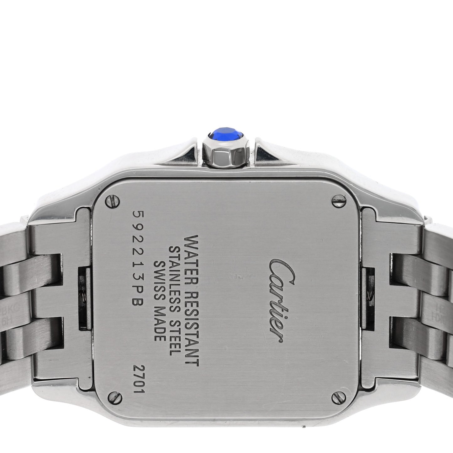 Stainless Steel 26mm Santos Demoiselle Quartz Watch