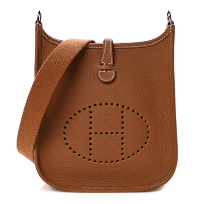 Hermes Taurillon Maurice Evelyne TPM Gold 1 of 9