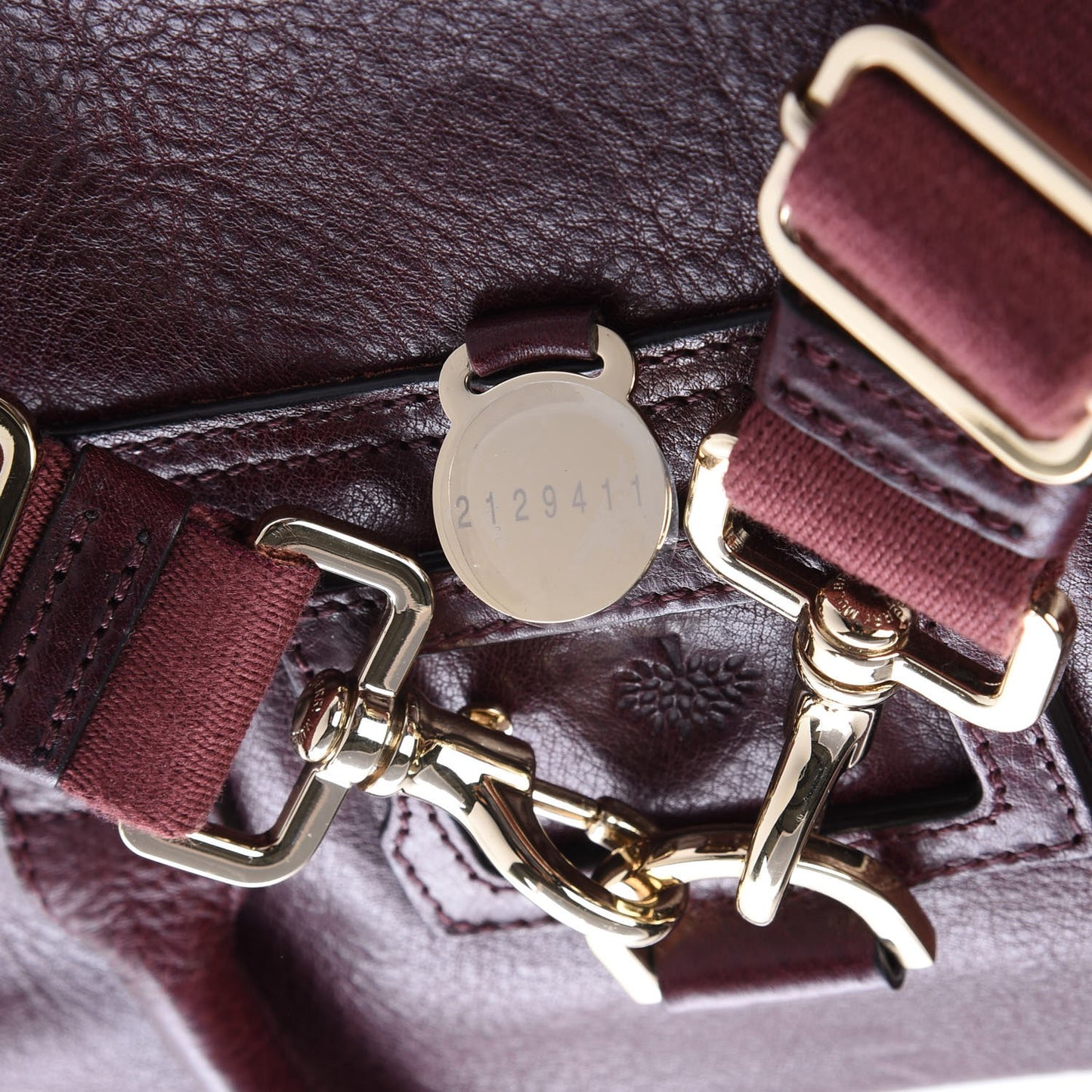 Natural Leather Cara Delevigne Convertible Satchel Oxblood