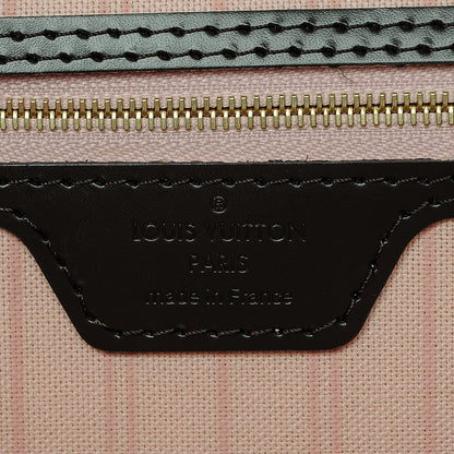 Louis Vuitton Damier Ebene Neo Neverfull MM Rose Ballerine 7 of 7