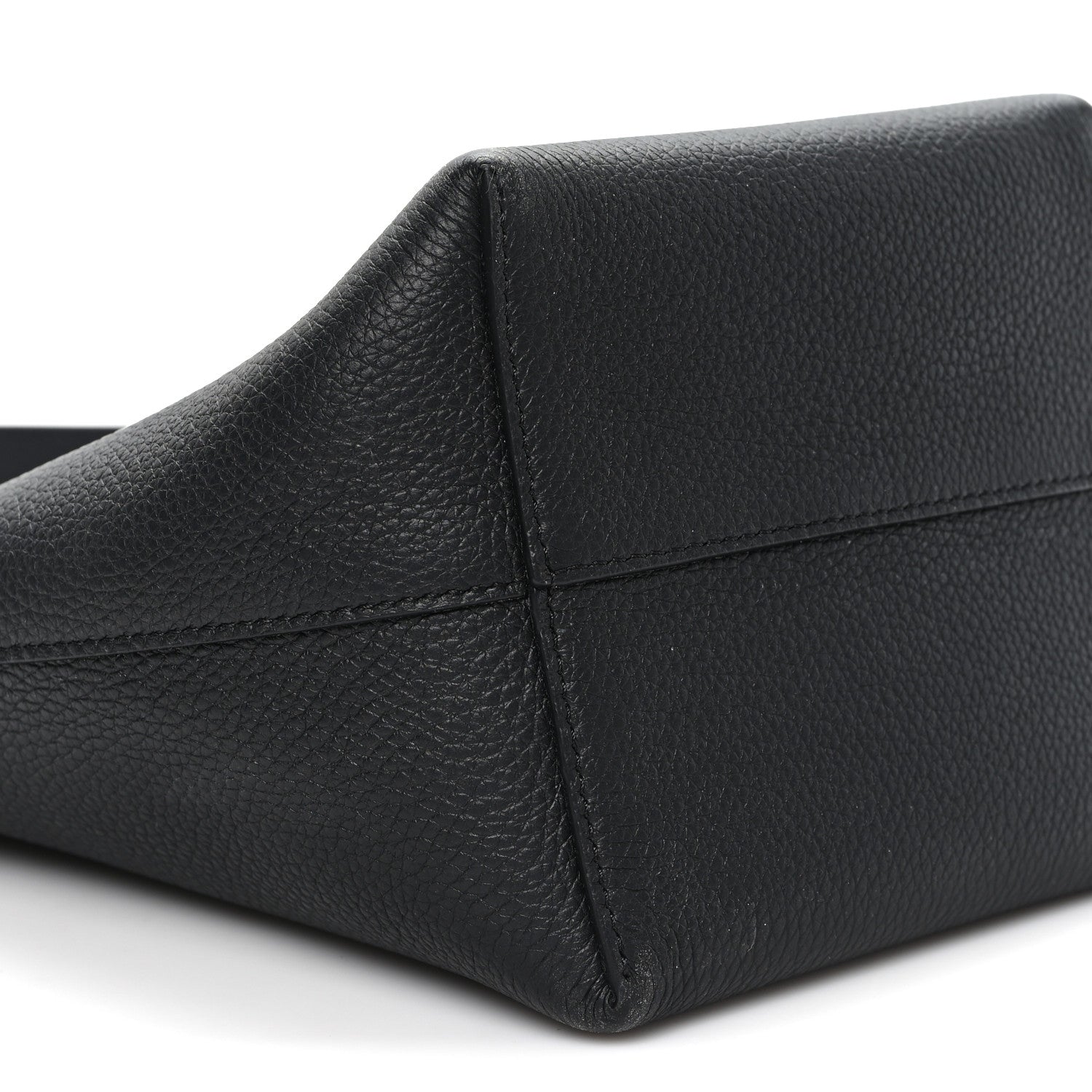 The Row Grained Calfskin Small N/S Park Tote Black 8 of 9