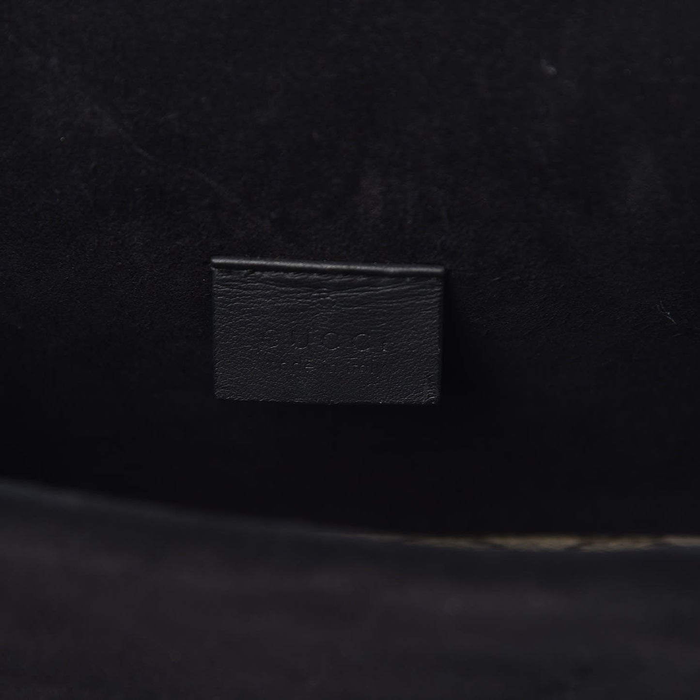 GG Supreme Monogram Mini Dionysus Shoulder Bag Black