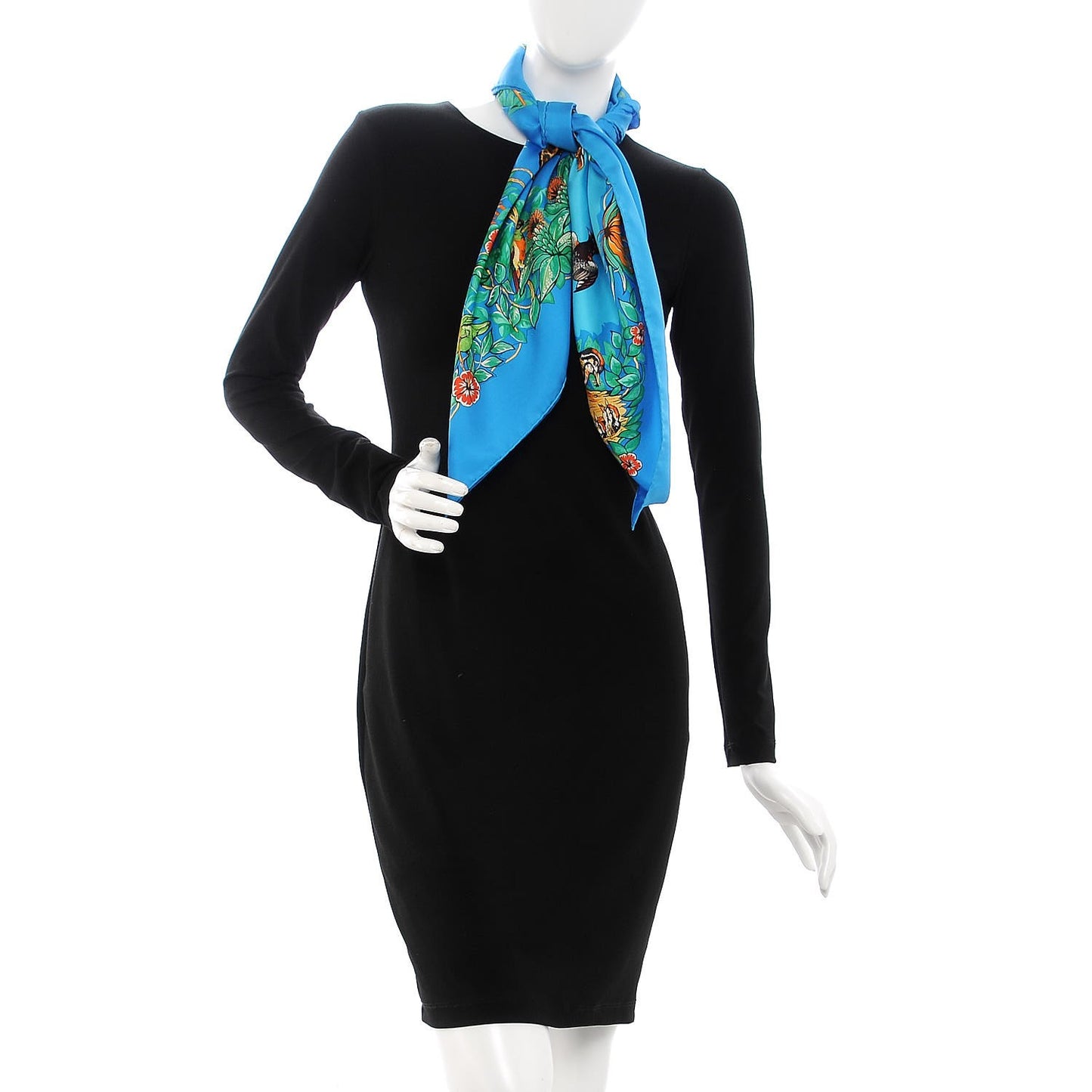 Silk Jungle Love Scarf 90