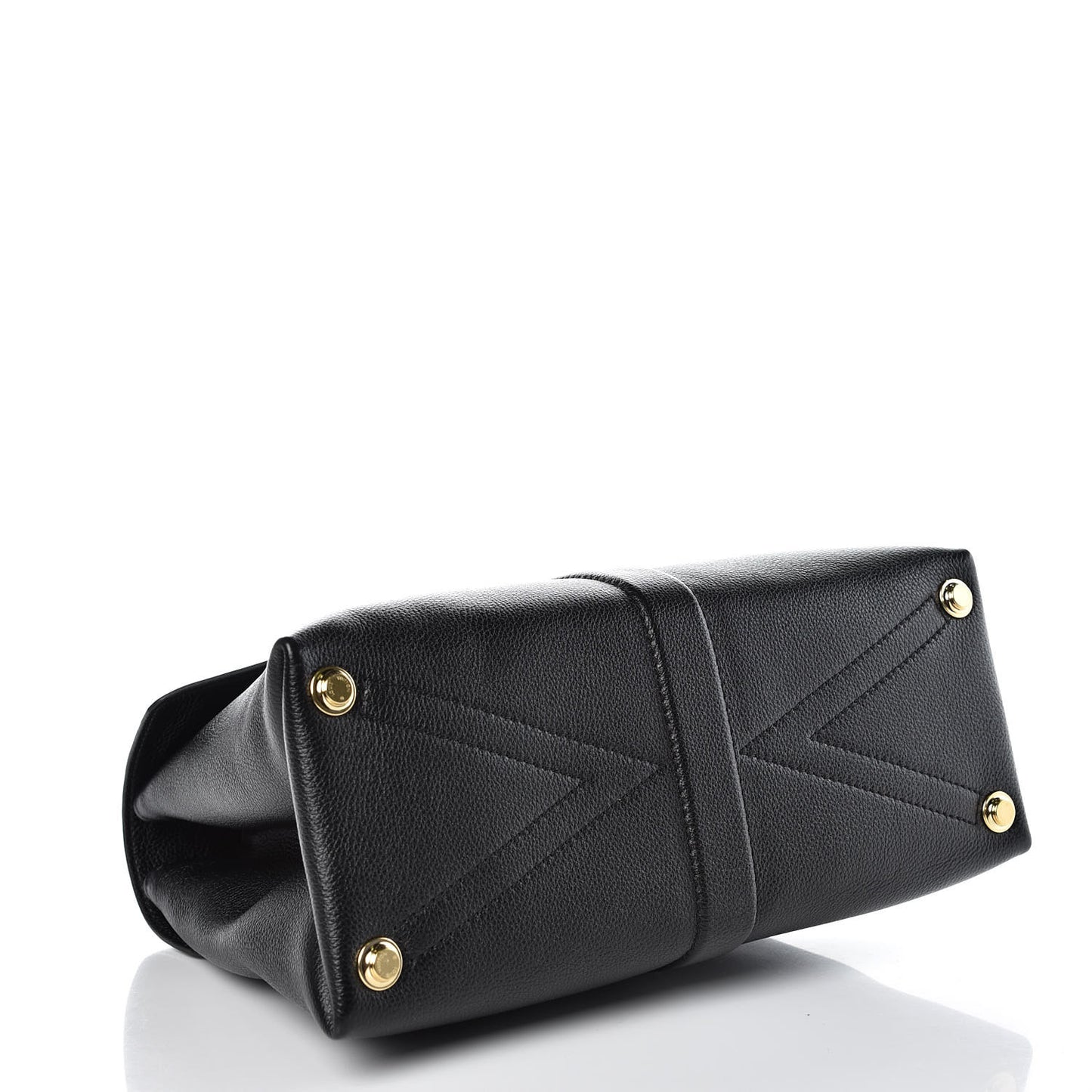 Grained Smooth Calfskin Rose Des Vents MM Black
