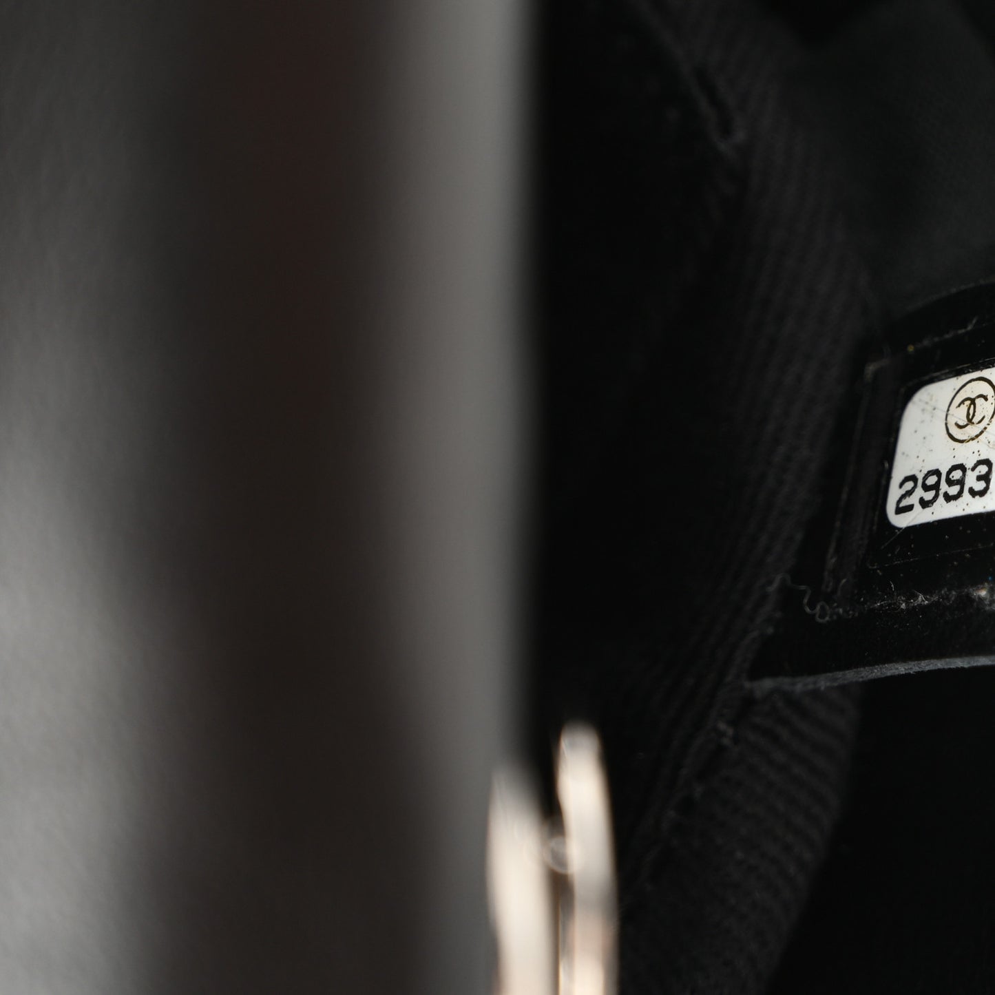 Calfskin Quilted CC Uniform Flap Belt Bag Black