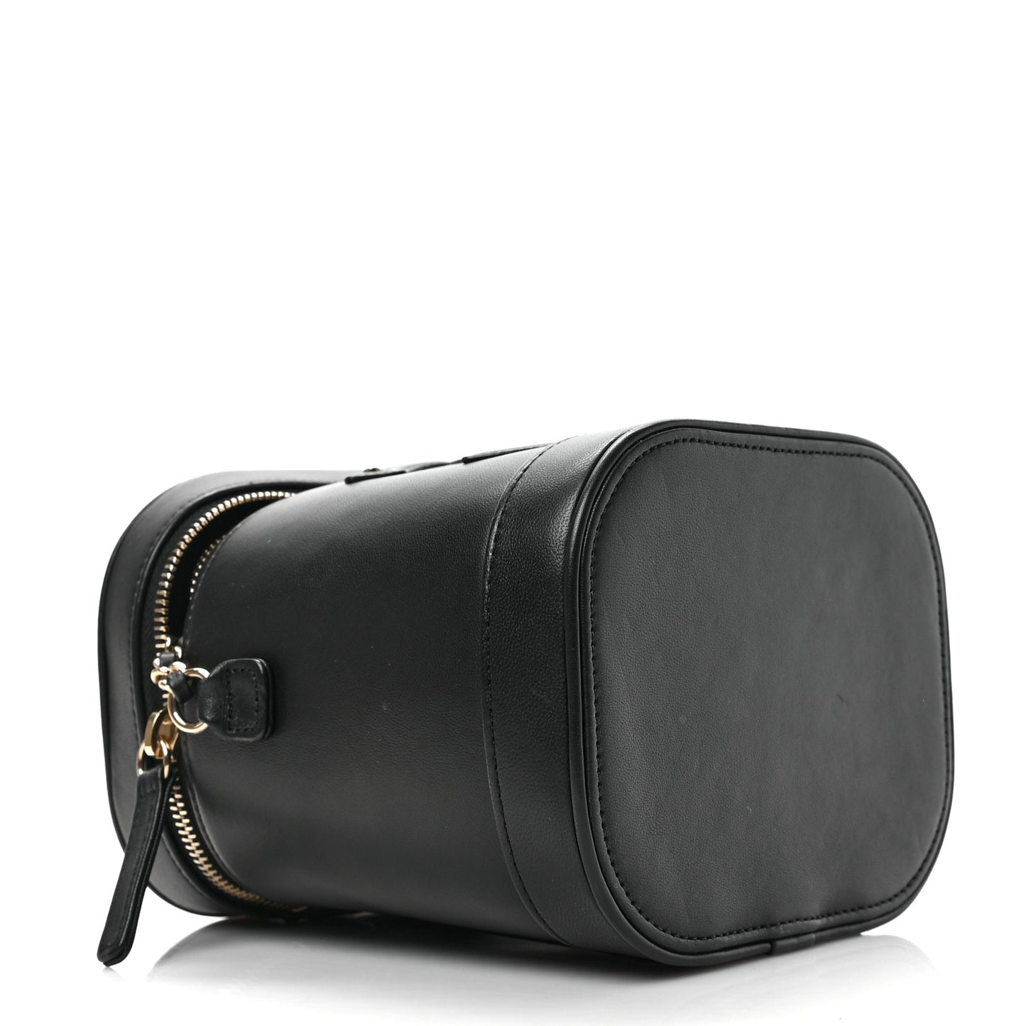 Lambskin Timeless Vanity Cosmetic Case Black