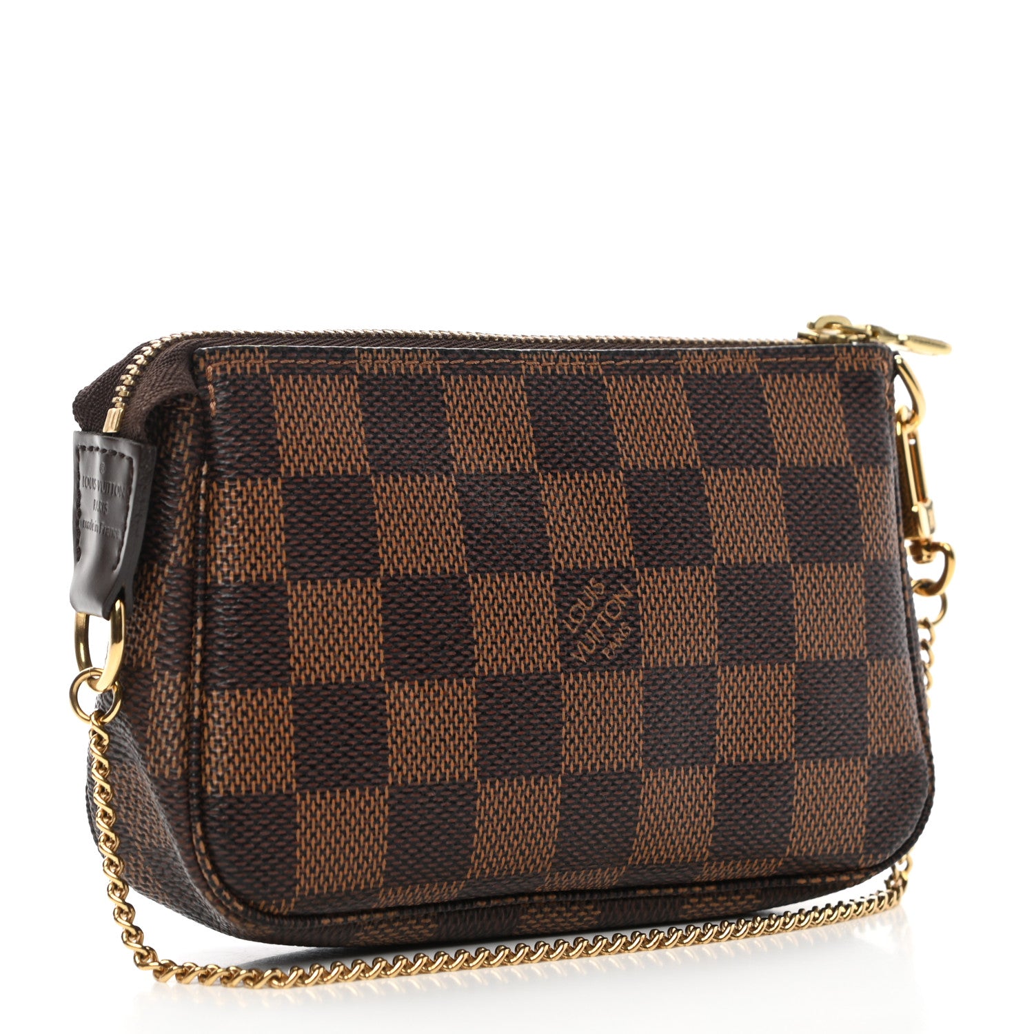 Louis Vuitton Damier Ebene Mini Pochette Accessories 3 of 8