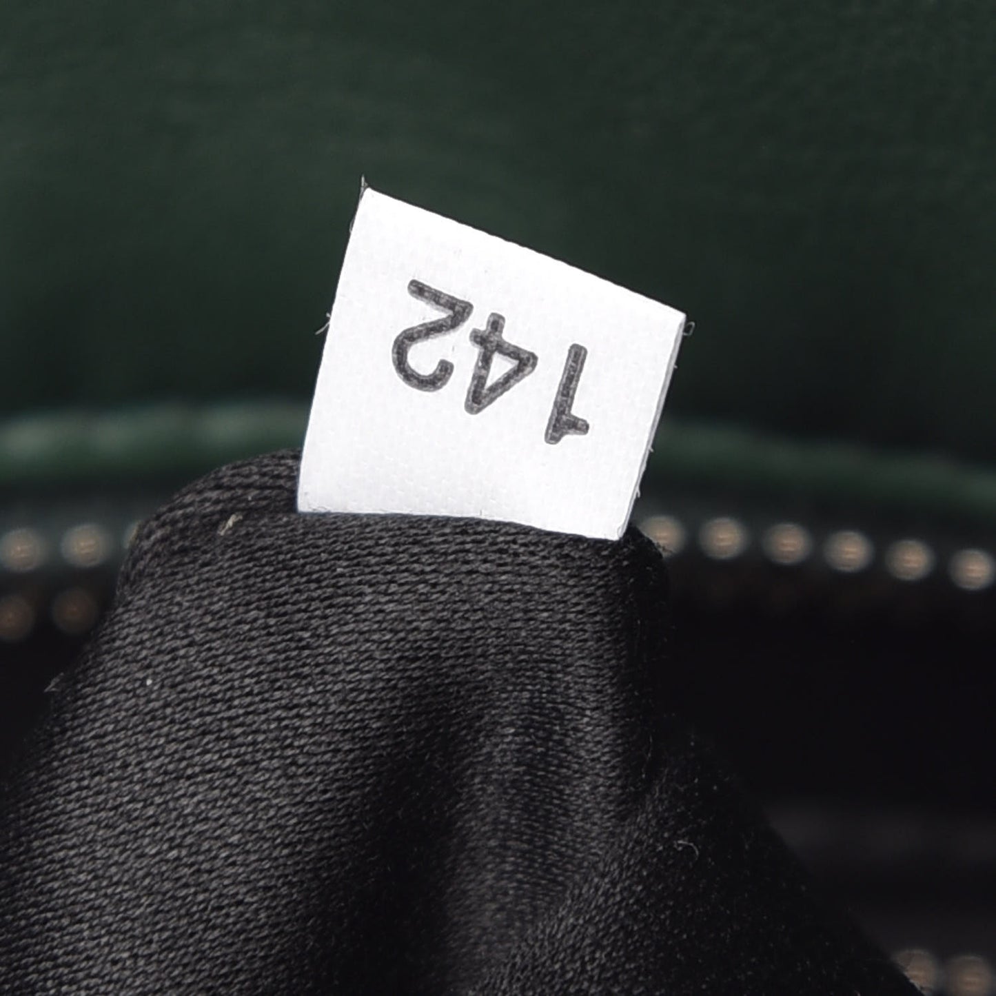 Paillettes Sequin Logo Tote Smeraldo Argent