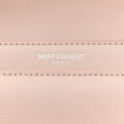 Saint Laurent Calfskin Medium Monogram Sunset Marble Pink 14 of 14