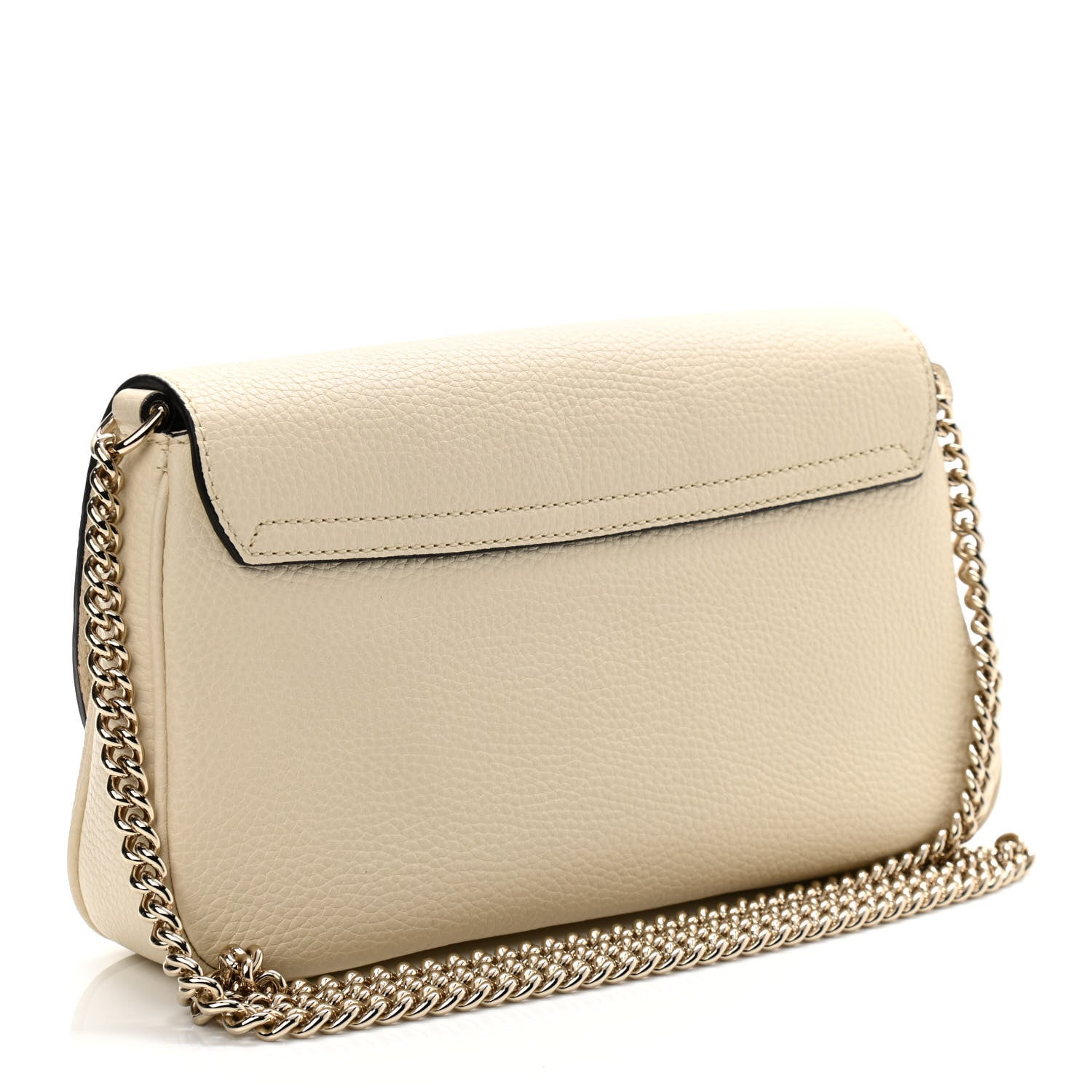 Gucci Cellarius Calfskin Medium Soho Flap Crossbody Ivoire 3 of 10