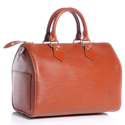 Louis Vuitton Epi Speedy 25 Kenyan Fawn 3 of 7