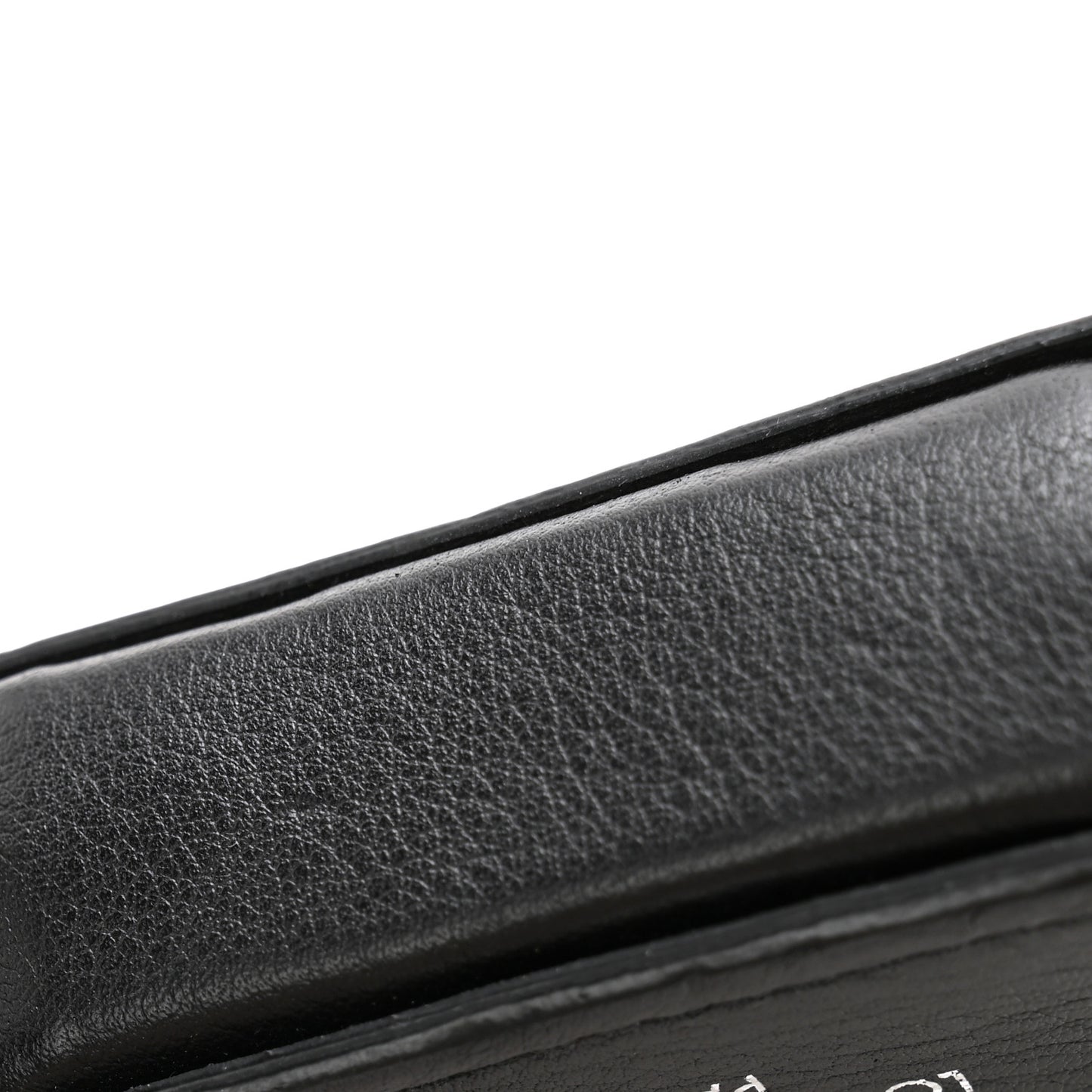 Calfskin Splash Micro Boite Chapeau Black