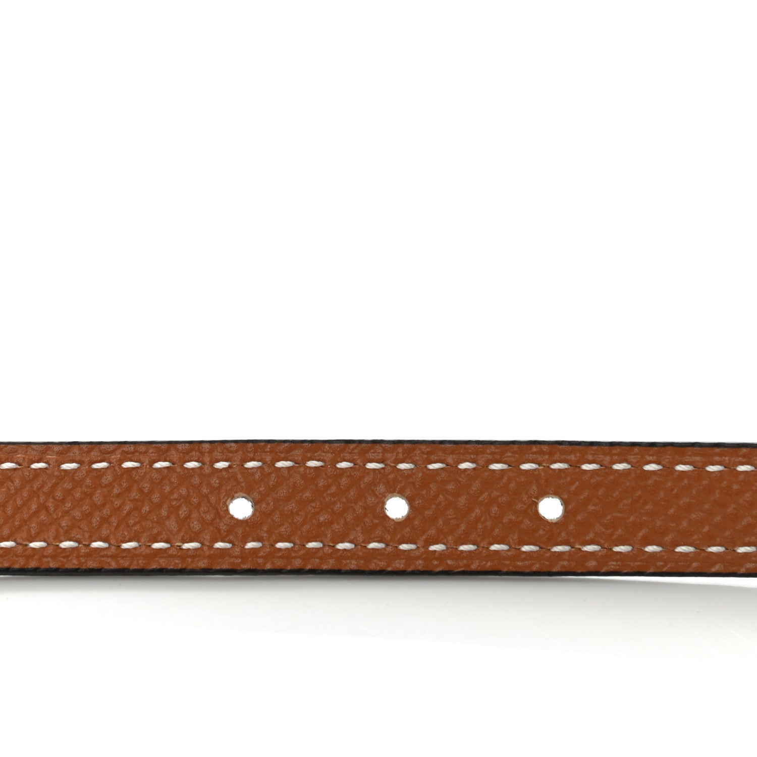 Hermes Epsom Swift 13mm Romance Belt 80 Gold Black 3 of 6