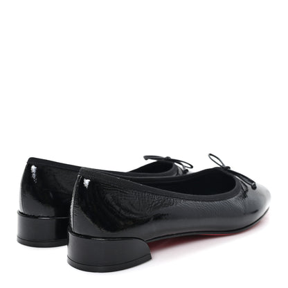 Christian Louboutin Patent Sweetie Jane Ballerina Flats 40.5 Black 5 of 9