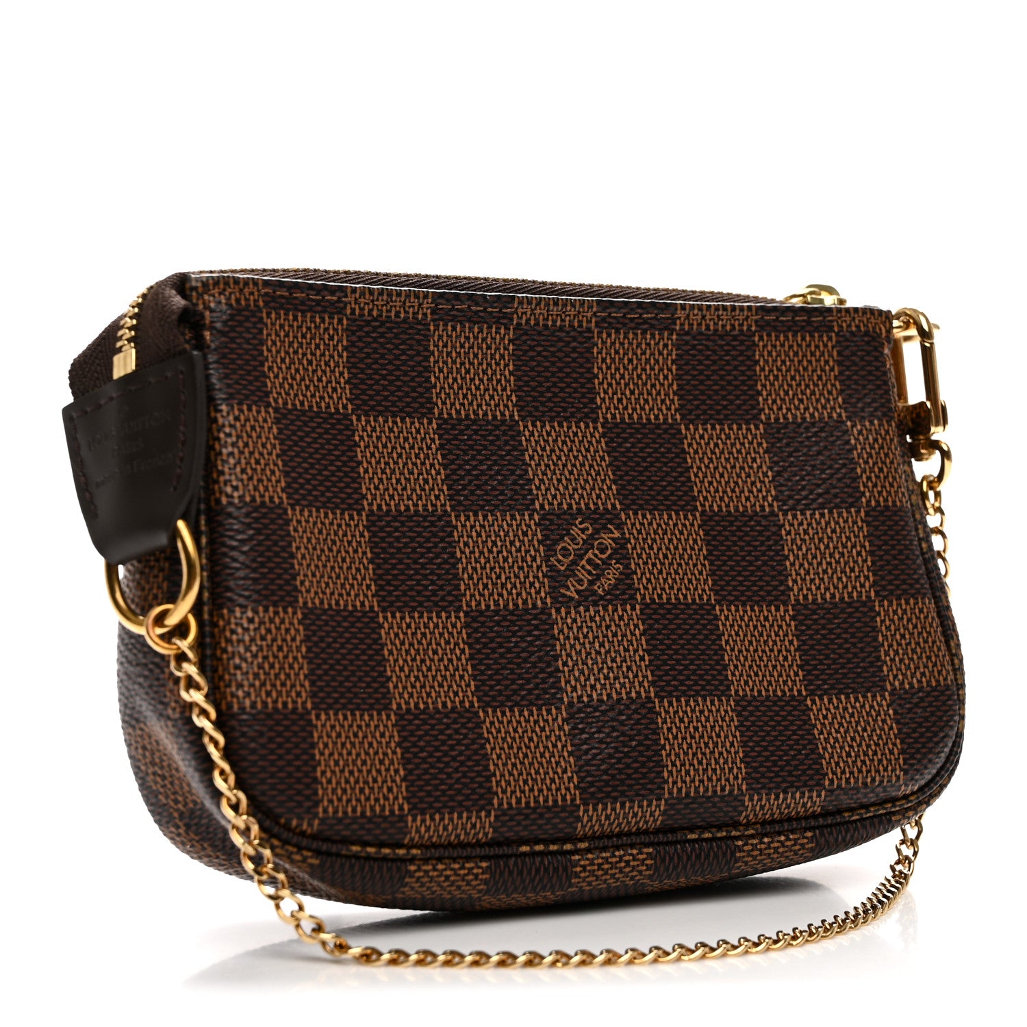 Louis Vuitton Damier Ebene Mini Pochette Accessories 3 of 7