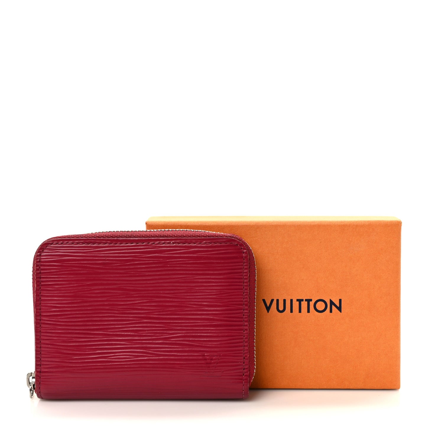 Epi Zippy Coin Purse Rubis