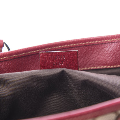 Gucci Monogram Medium Tote Red 6 of 9