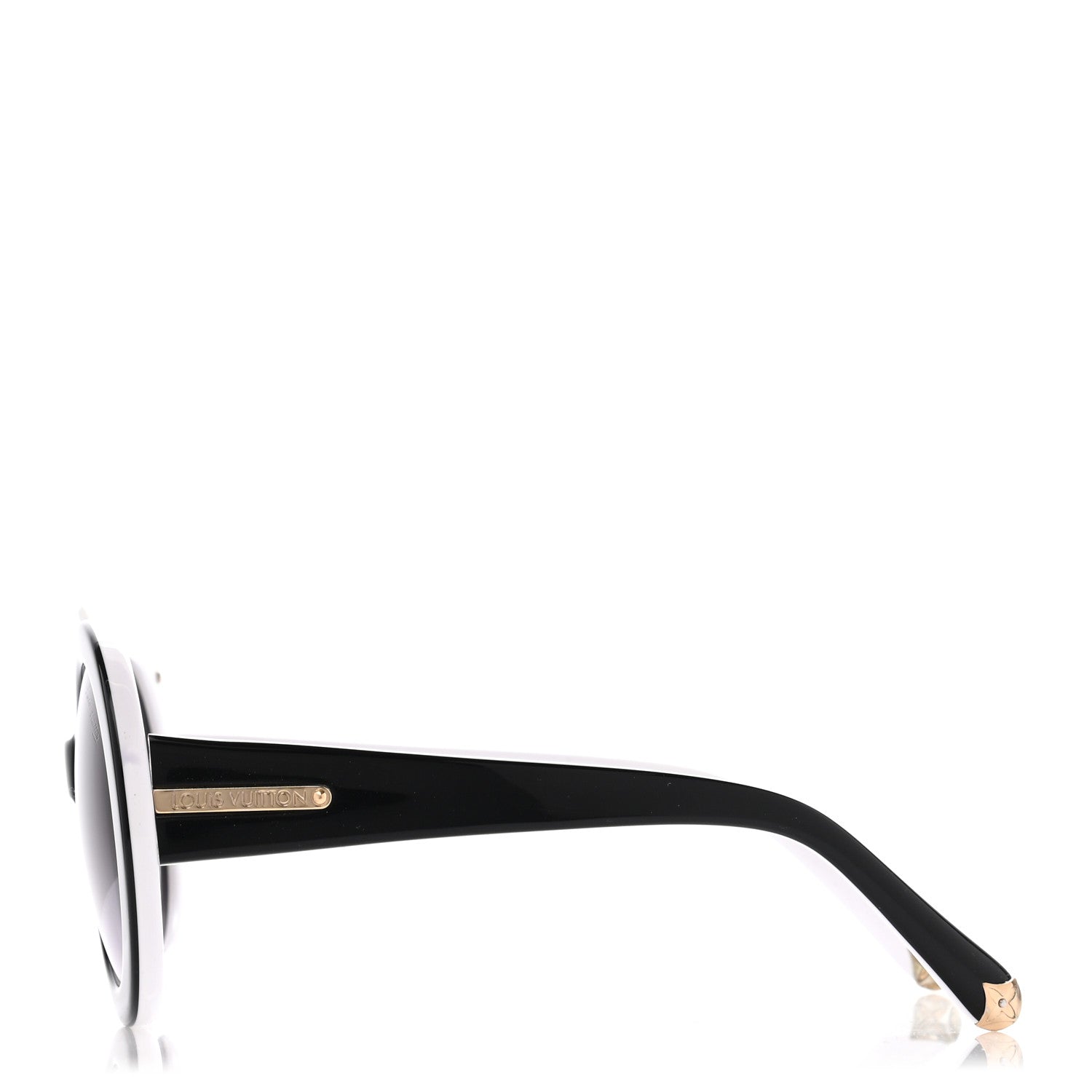 Louis Vuitton Oversized Sunglasses Z0270E Black 3 of 8