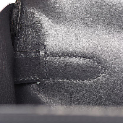 Hermes Box Kelly Retourne 35 Graphite 30 of 41