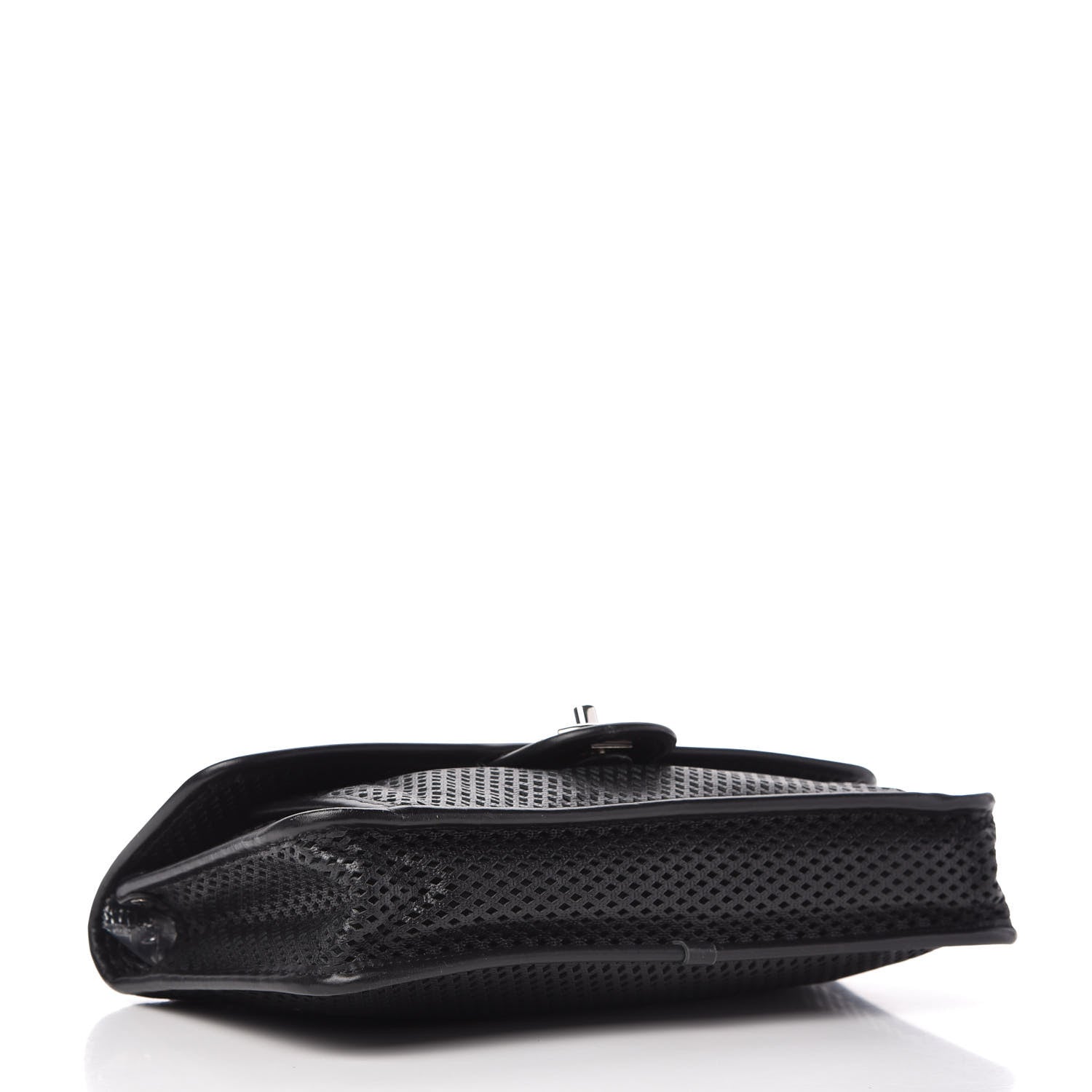 Chanel Perforated Calfskin Large Up In The Air Flap Black 4 of 10