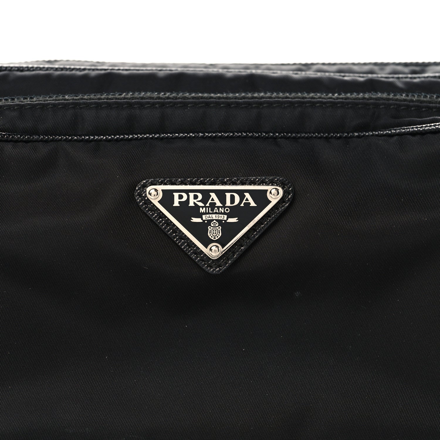 Prada Tessuto Nylon Belt Bag Black 8 of 10