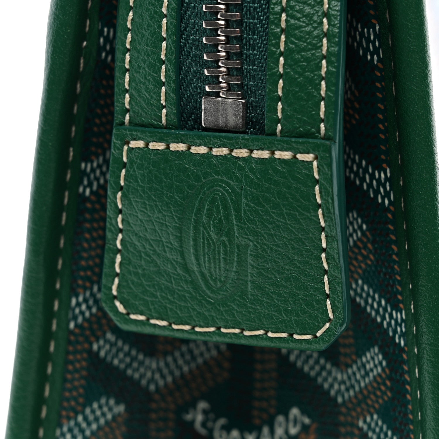 Goyard Goyardine Jouvence Toiletry Pouch Green 8 of 10
