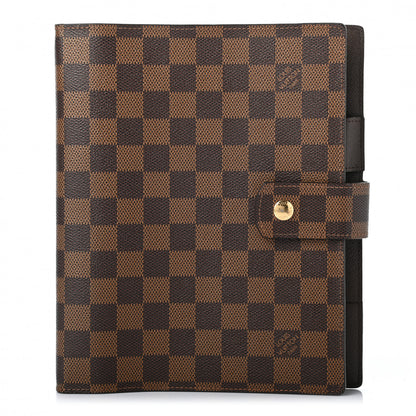 Louis Vuitton Damier Ebene Large Ring Agenda Cover 1 of 8