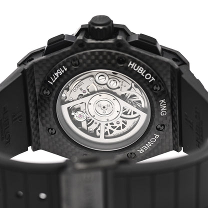 Hublot Carbon Rubber 48mm King Power Unico Automatic Watch Black 701.QX.0140.RX 4 of 4