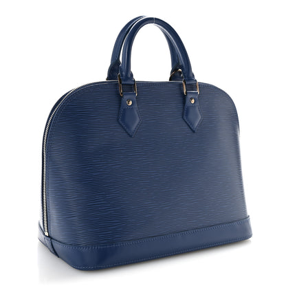 Louis Vuitton Epi Alma PM Indigo 3 of 15