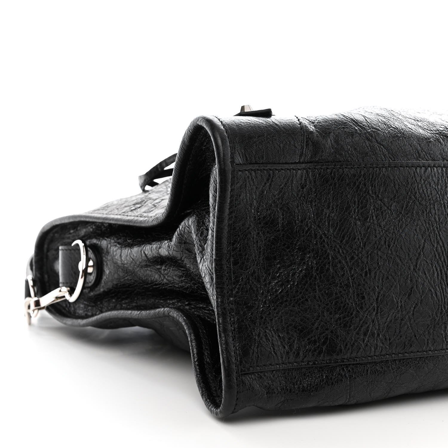Balenciaga Agneau Classic Silver Hardware City Black 9 of 10