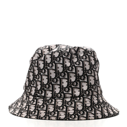 Christian Dior Oblique Reversible Teddy-D Brim Bucket Hat 58 Black 9 of 15