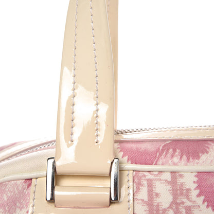 Christian Dior Canvas Monogram Floral Bowler Pink 17 of 20