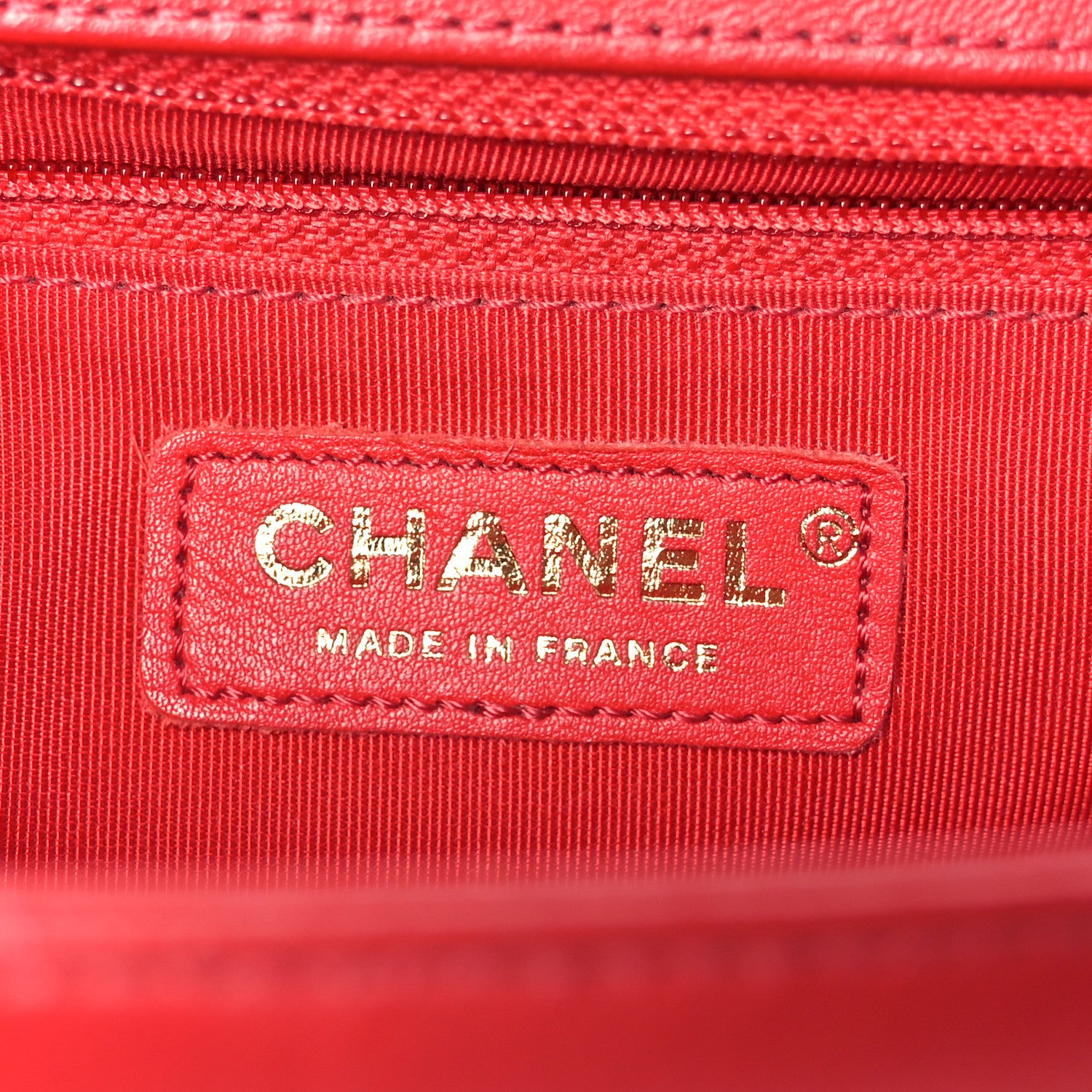 Chanel Lambskin Quilted New Medium Boy Flap Red 6 of 10
