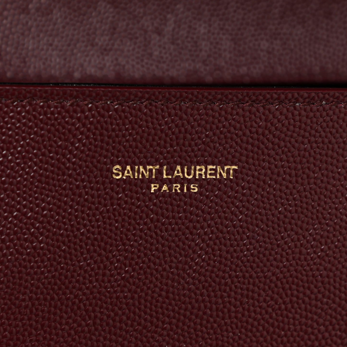 Grain de Poudre Medium Classic Monogram Cassandra Top Handle Rouge Legion